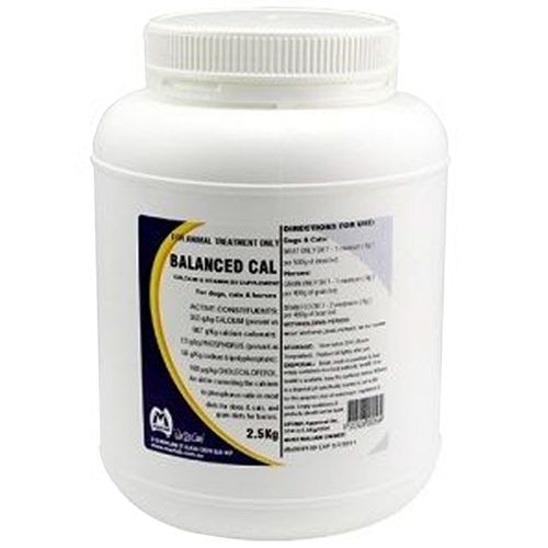 Balanced Calcium Powder For Cats Dogs & Horses - 2 Sizes