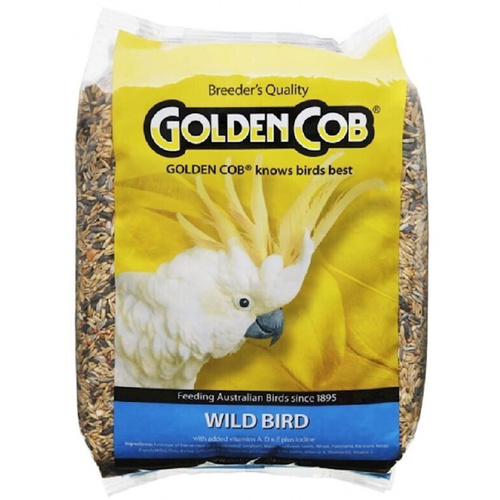 Golden Cob Wild Bird Nutritious Seed Mix Food - 2 Sizes 