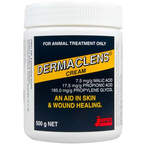 Dermaclens Cream Horses Dogs Cats & Cattles Wound Healing Treatment - 2 Sizes 