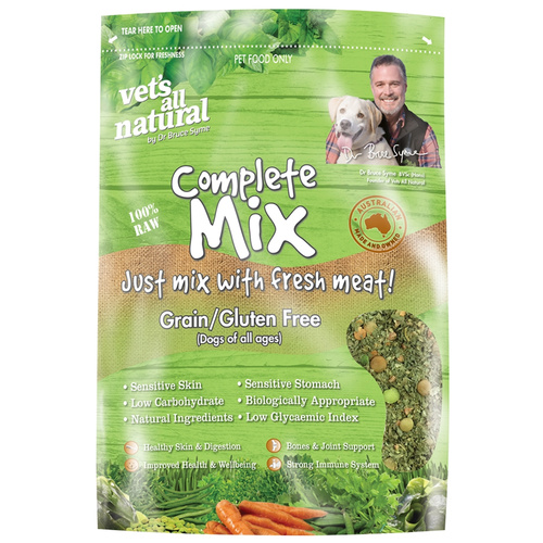Vets All Natural Complete Mix Grain & Gluten Free Dog Food - 2 Sizes
