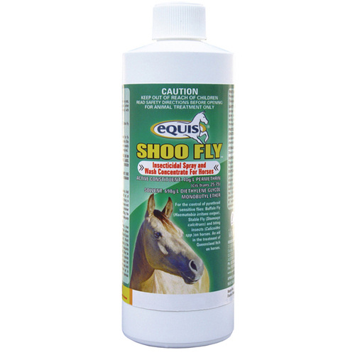 Equis Shoo Fly Insecticidal Spray & Wash Concentrate for Horses - 2 Sizes