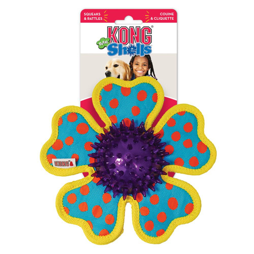 KONG Dog Shells™ Petal Toy Assorted - 2 Sizes