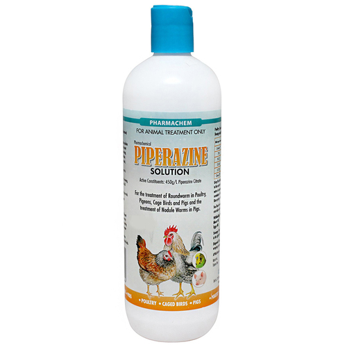 Pharmachem Piperazine Animal Concentrated Solution 45% - 5 Sizes
