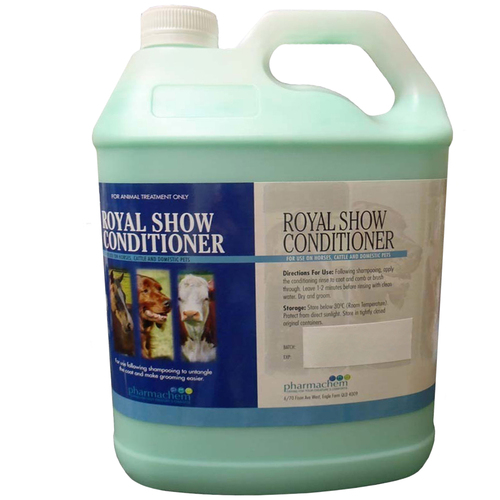 Pharmachem Royal Show Dogs Cattle & Horses Grooming Conditioner - 3 Sizes