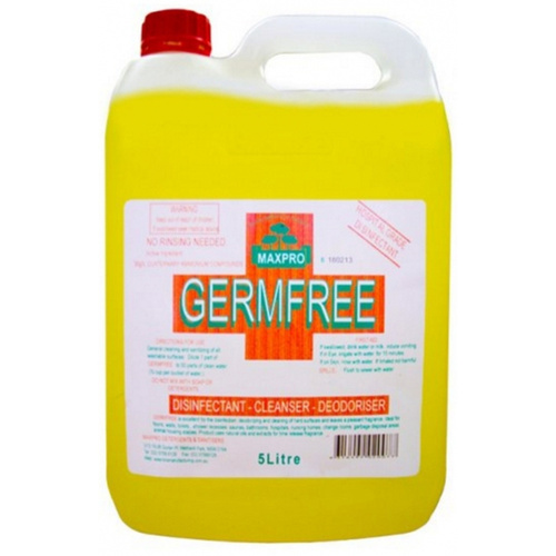Maxpro Germ Free Disinfectant Multi Purpose Cleaner Deodoriser Citronella 5L