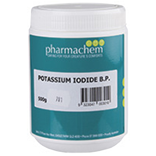 Pharmachem Potassium Iodide Treatment & Prevention B.P. 500g 