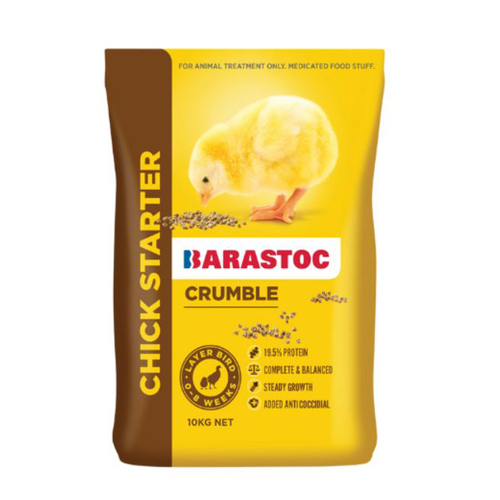 Barastoc Chick Starter Crumble Pellet for Chicks with Small Beaks 10kg