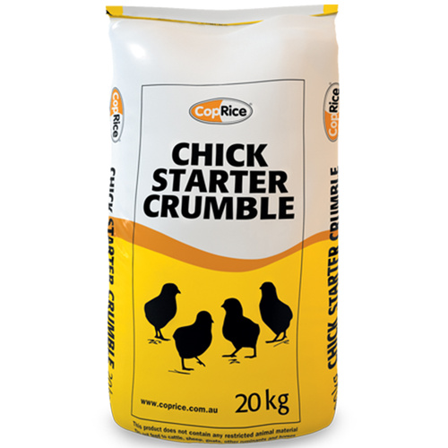 CopRice Chicken Starter Crumbles Laying Hens Ornamental Bird 20kg 