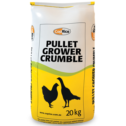 CopRice Pullet Grower Crumbles Replacement Laying Hen Feed Birds 20kg 