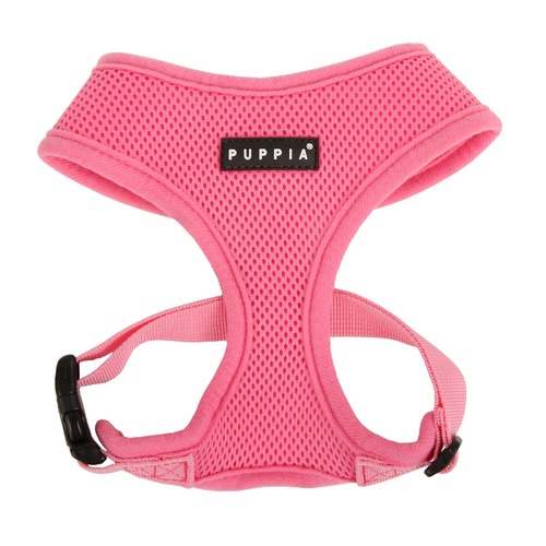 Puppia Soft Polyester Adjustable Dog Harness Pink Small