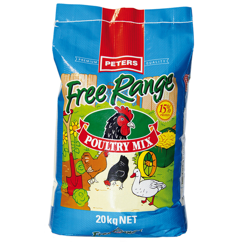 Peters Premium Quality Free Range Poultry Mix 20kg