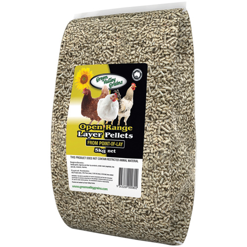 Green Valley Layer Pellets Point Of Lay Bird Food 5kg 