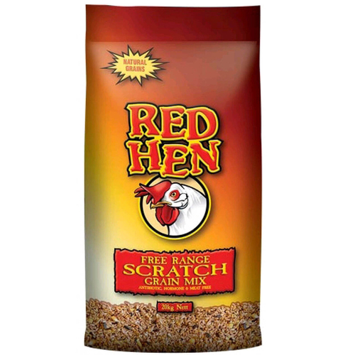 Laucke Red Hen Free Range Scratch Grain Feed Mix 20kg