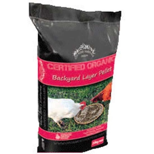 Country Heritage Organic Backyard Layer Pellet Poultry Feed 20kg 