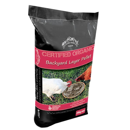 Country Heritage Organic Backyard Layer Pellet Poultry Feed 5kg