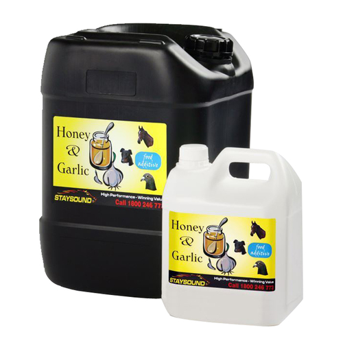 Staysound Honey & Garlic Animal Respiratory Supplement 5kg