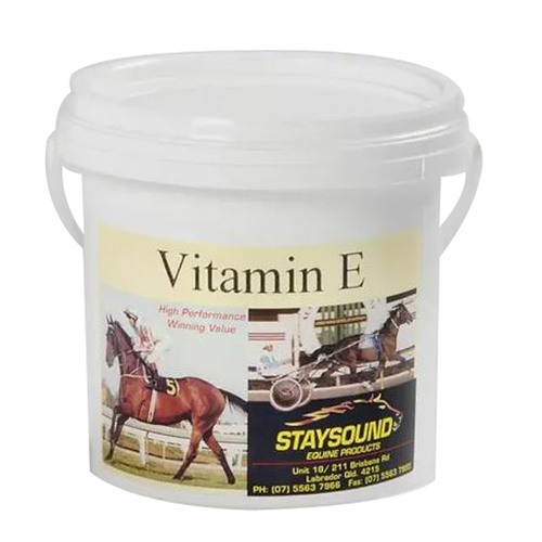 Staysound Vitamin E White Liquid Horse Supplement - 2 Sizes