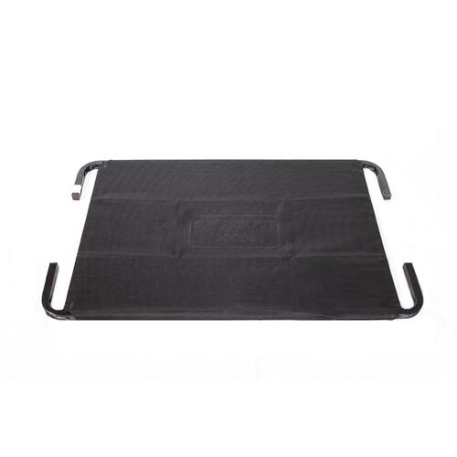 Superior Pet Framed Flat Packed Flea Free Dog Bed w/ Cover Black - 5 Sizes