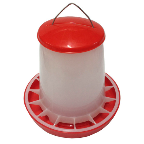 iPetz Red & White Plastic w/ Handle Bird Feeder - 2 Sizes
