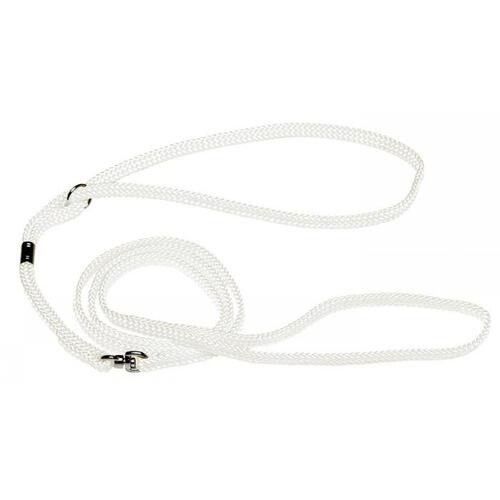 Prestige Pet Nylon Show Dog Lead White - 2 Sizes