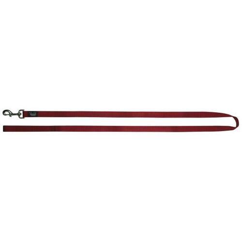 Prestige Pet Single Ply Dog Leash Burgundy 1 Inch - 2 Sizes