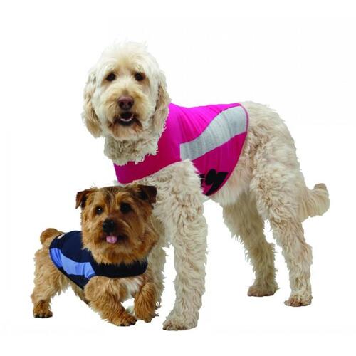 Thundershirt Polo Dog Anxiety Jacket Calming Wrap Navy - 2 Sizes