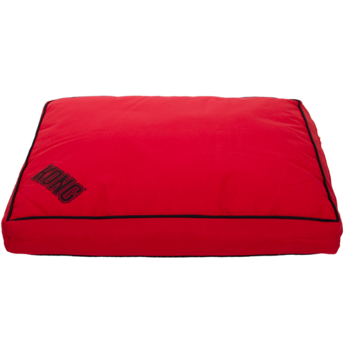 KONG Dog Anywhere Rectangle Bed Red - 3 Sizes