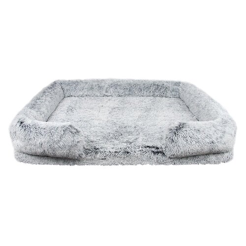 Prestige Pet Snuggle Pals Calming Foam Base Lounger Dog Bed Ombre Grey - 4 Sizes