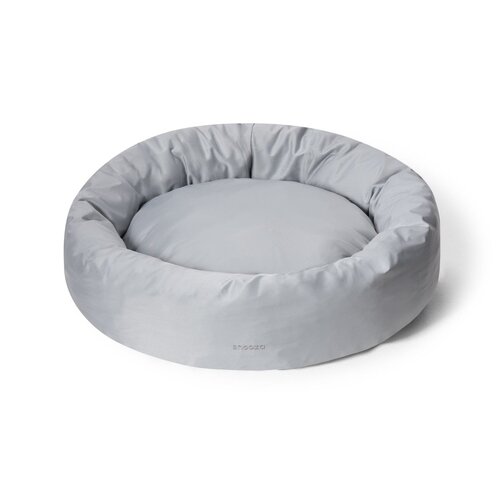Snooza Cool Cuddler Pet Dog Bed Washable Cover & Inner Silver - 2 Sizes