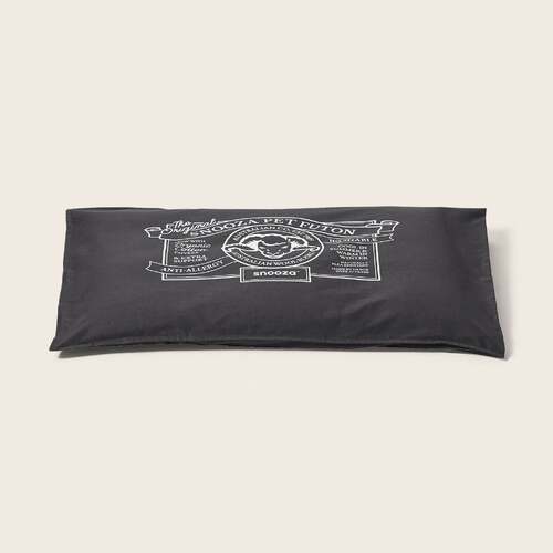 Snooza Organic Pet Futon Dog Bed with Replaceable Cover Charcoal - 2 Sizes
