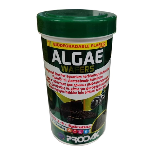 PetWorx Prodac Algae Wafers for Aquarium Herbivorous Bottom Fish 125g
