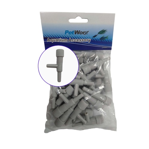 PetWorx Single Air Control Valve Aquarium Accessory Pack of 24