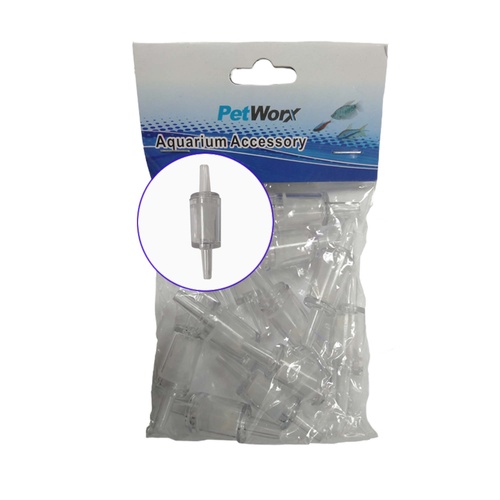 PetWorx Non-Return Check Valve Aquarium Accessory Pack of 12