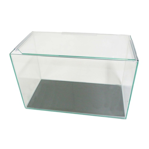 iPetz Glass Aquarium with Polished Edges 24 x 12 x 15 Inch 67L