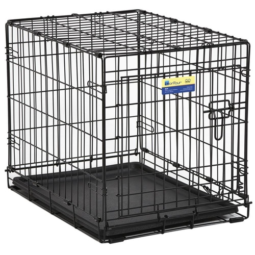 Midwest Contour 24" Safe Secure & Convenient Dog Crate