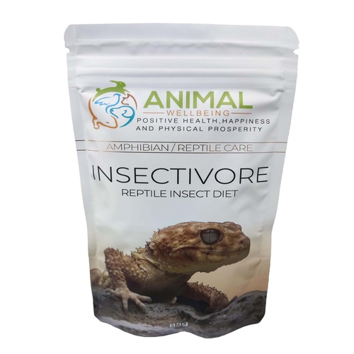 Animal Wellbeing Insectivore Reptile Insect Diet Ultra-Premium Feed 85g