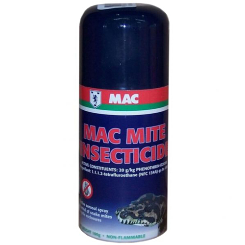 Mac Mite Insecticide Spray Reptile Mite Control 100g