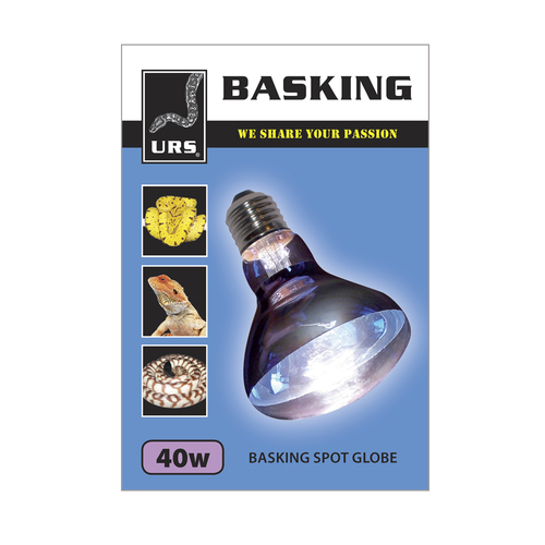 URS Basking Spot Globe Reptile Daylight Bulb 40w 