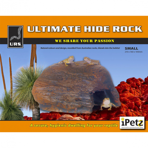 URS Ultimate Hide Rock Reptile Hygienic Dwelling Small 