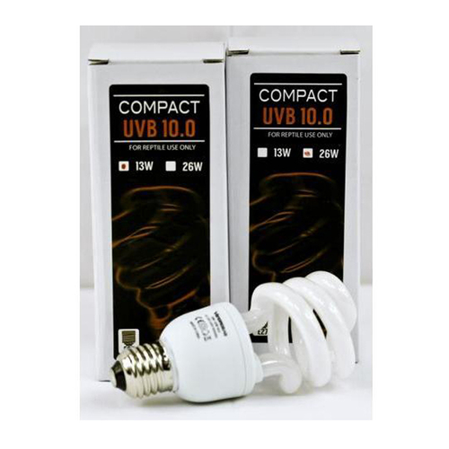 Venom Gear Compact UVB 10.0 Heat Lamp Reptile Heat Spiral E27 13W