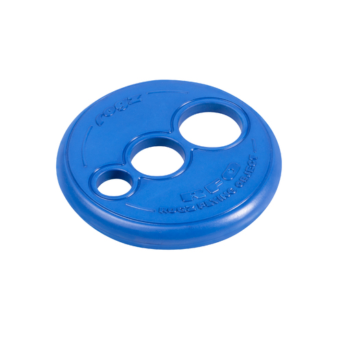 Rogz RFO Frisbee Disc Interactive Dog Fetch Toy Blue Small