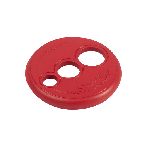 Rogz RFO Frisbee Disc Interactive Dog Fetch Toy Red Small