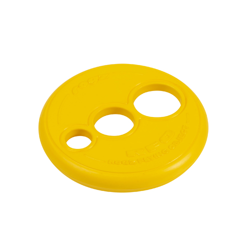 Rogz RFO Frisbee Disc Interactive Dog Fetch Toy Yellow Small