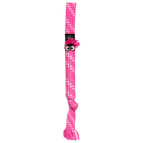 Rogz Scrubz Oral Care Interactive Dog Toy Pink Small