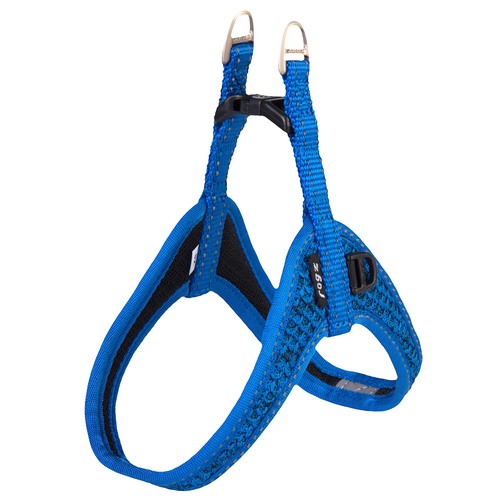 Rogz Fast-Fit Reflective Dog Safety Harness Blue XS