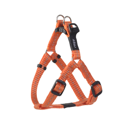 Rogz Classic Step-In Reflective Dog Harness Orange Small