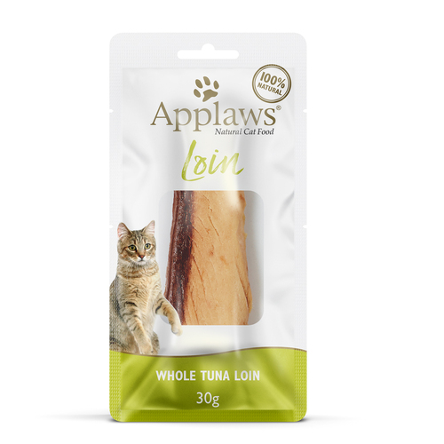 Applaws Natural Cat Treat Whole Tuna Loin 30g 18 Pack 