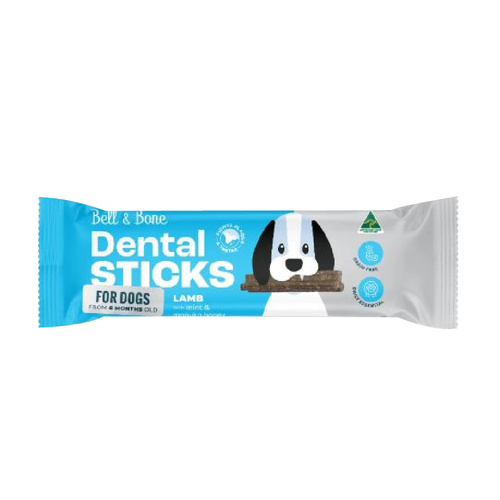 Bell & Bone Dental Sticks for Dogs Lamb with Mint & Manuka Honey 44 Pack