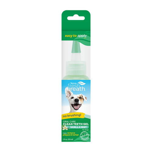 Tropiclean Fresh Breath Oral Care Gel Vanilla Mint for Dogs 59ml