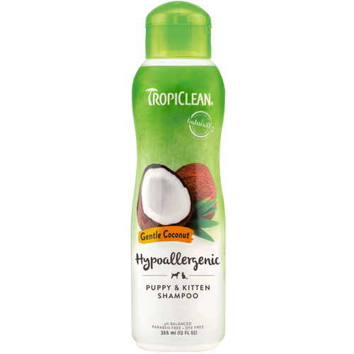 Tropiclean Gentle Coconut Dog Grooming Shampoo 355ml